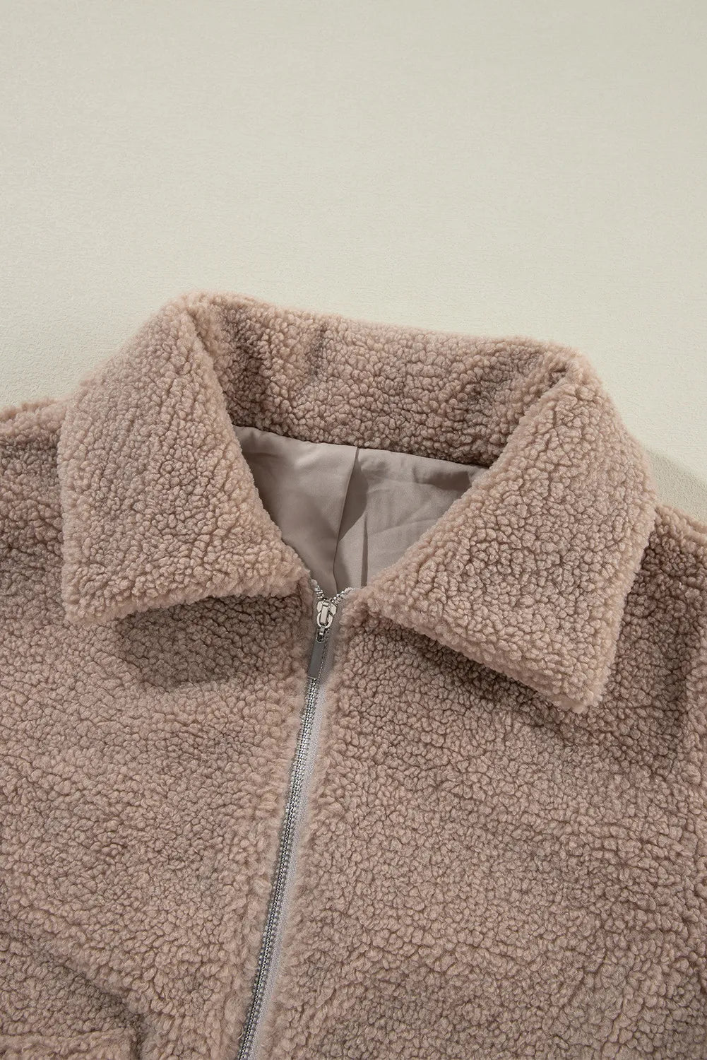 Zip Up Plush Jacket