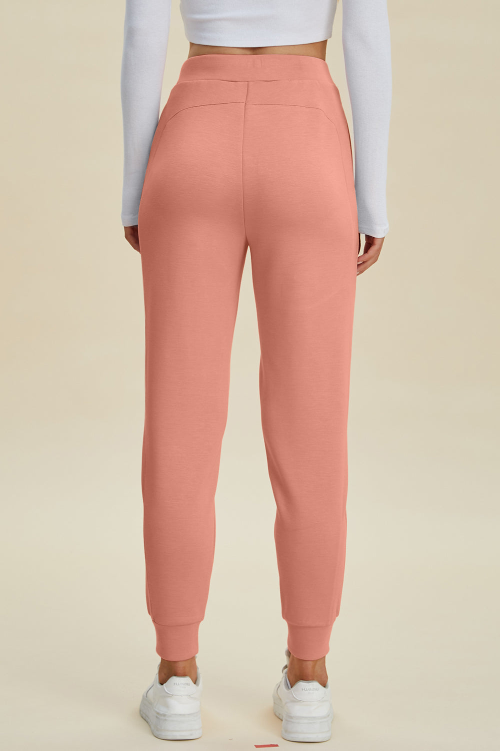 Basic Air Scuba Drawstring High Waist Joggers