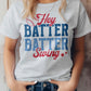Hey Batter Batter Swing, Baseball Graphic Tee