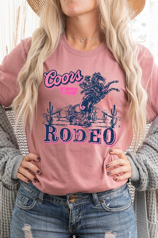 Coors Rodeo Western Graphic T-Shirt