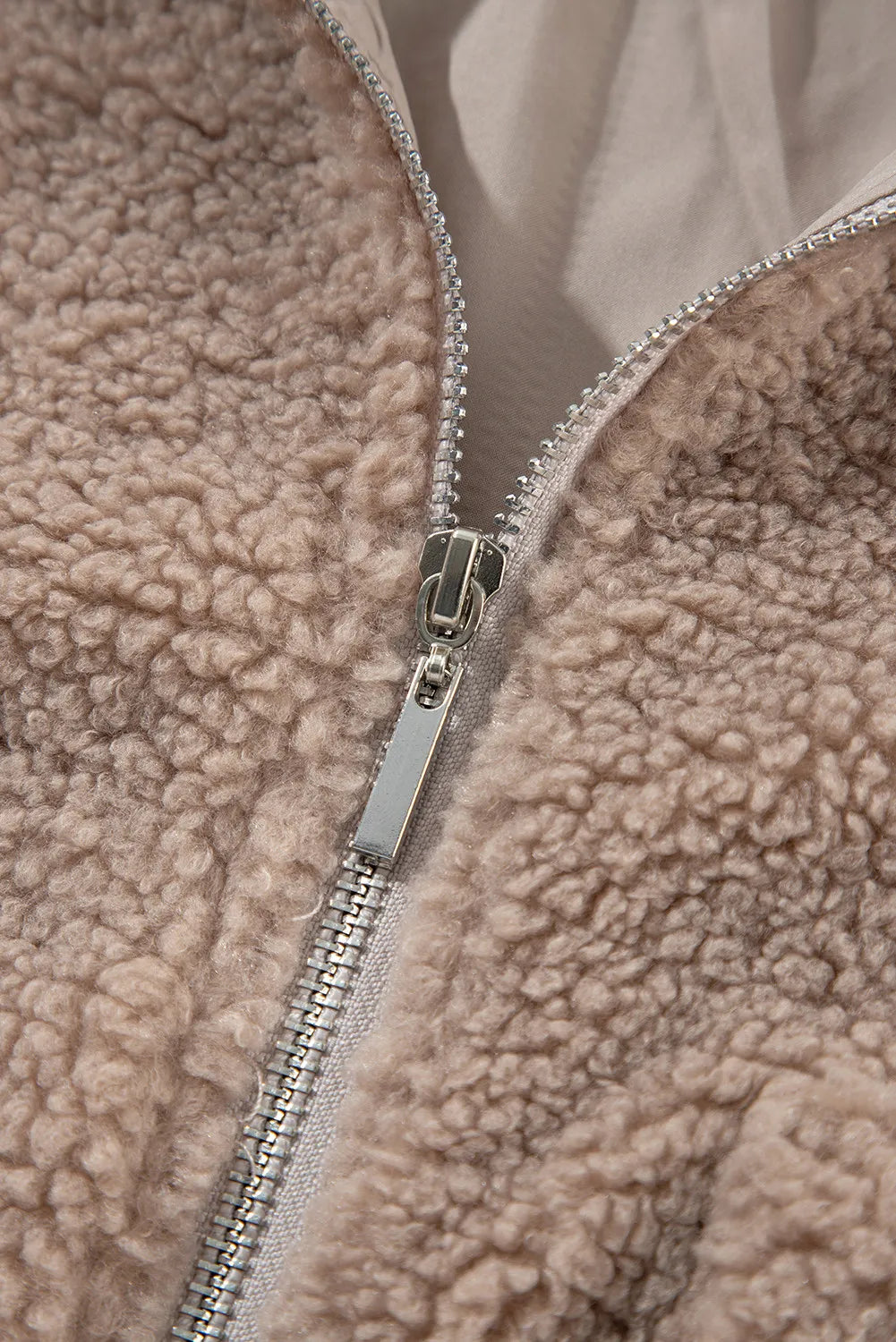 Zip Up Plush Jacket