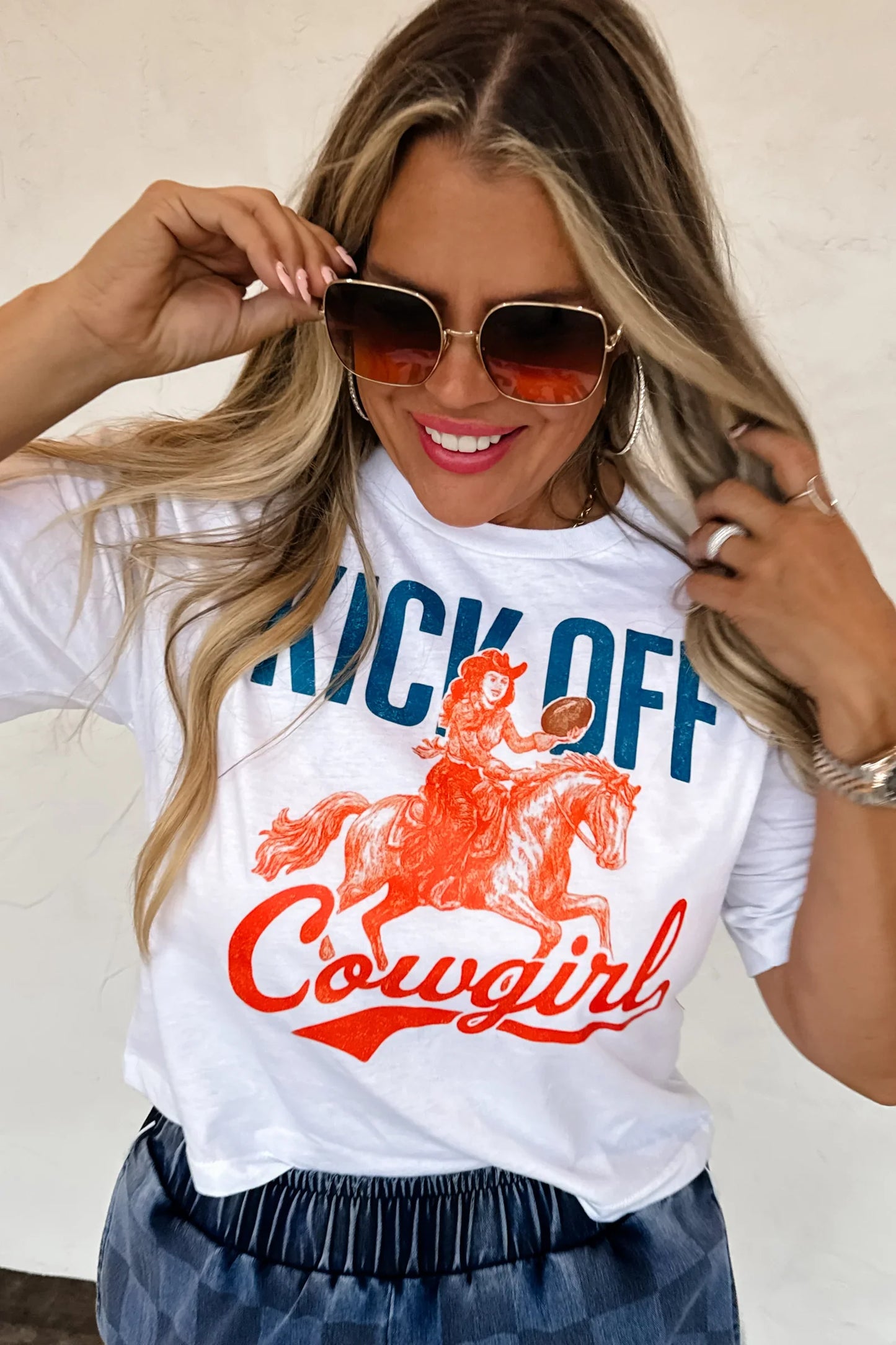 PREORDER: Kickoff Cowgirl Gameday Graphic Tee