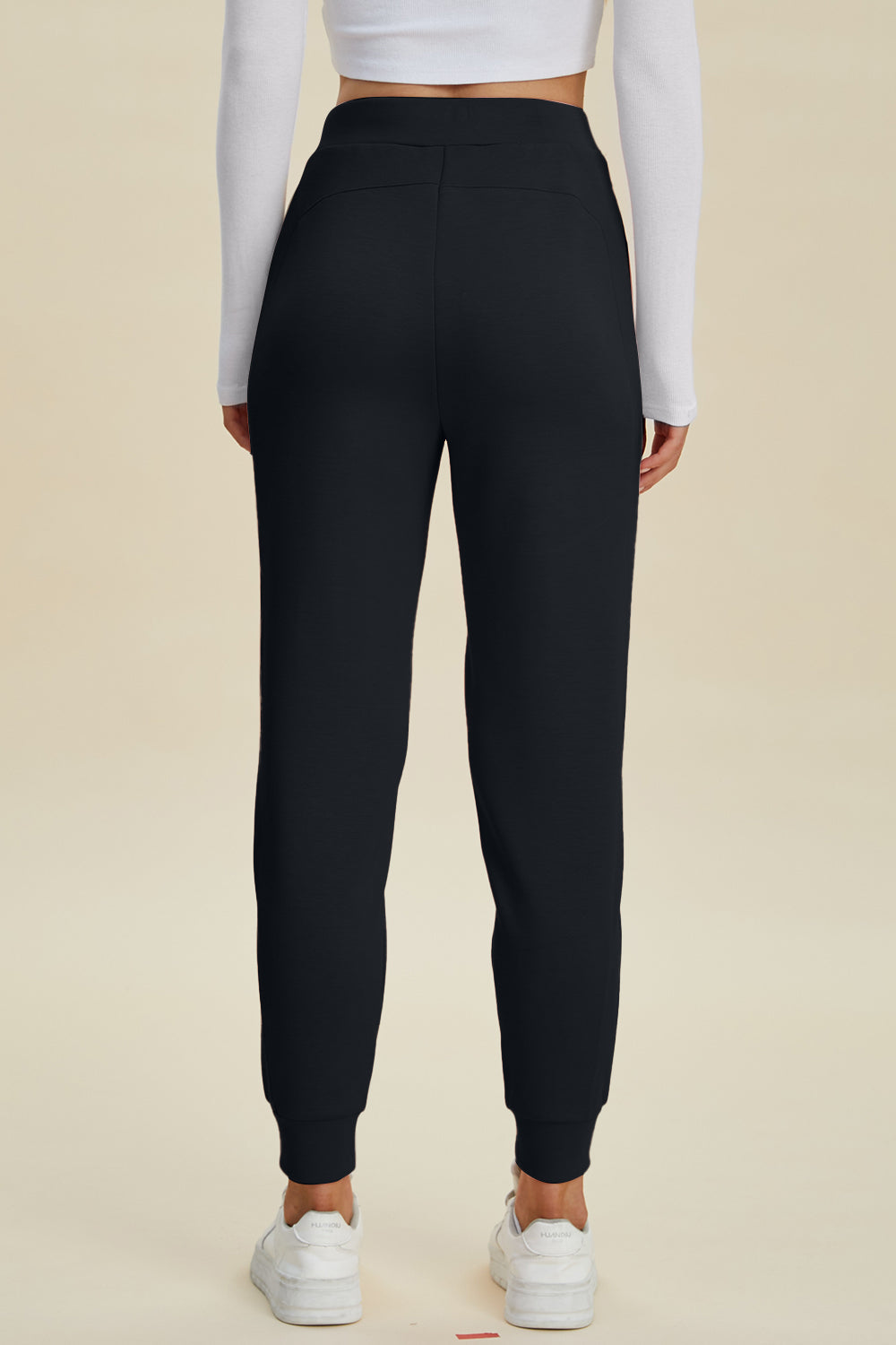 Basic Air Scuba Drawstring High Waist Joggers