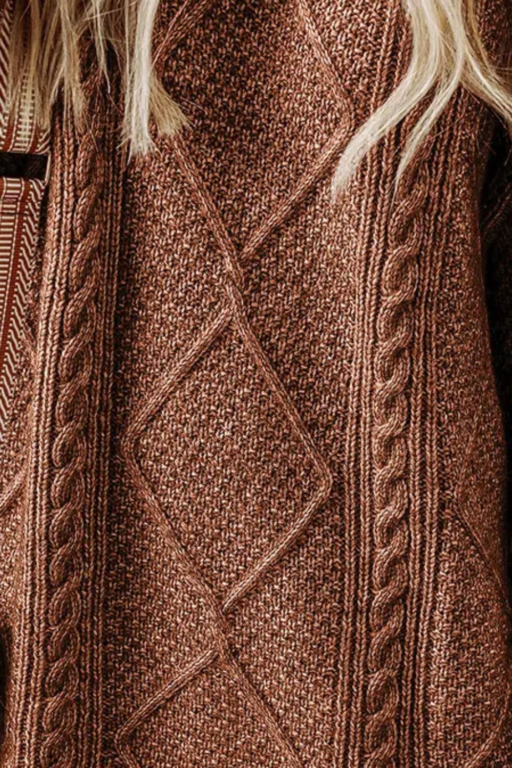 Cable-Knit Sweater Dress