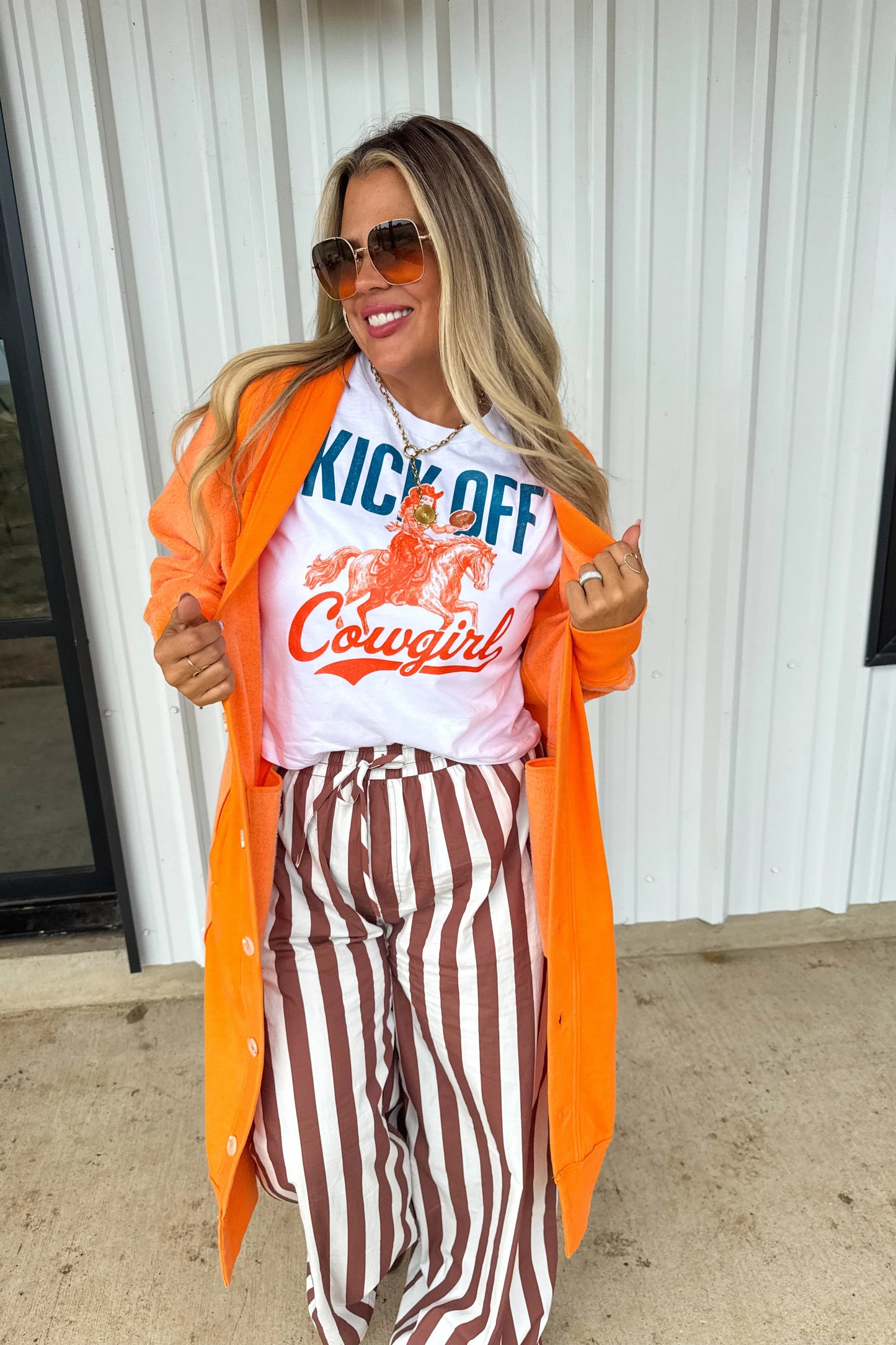 PREORDER: Kickoff Cowgirl Gameday Graphic Tee