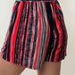 White Birch Full Size High Waisted Striped Shorts