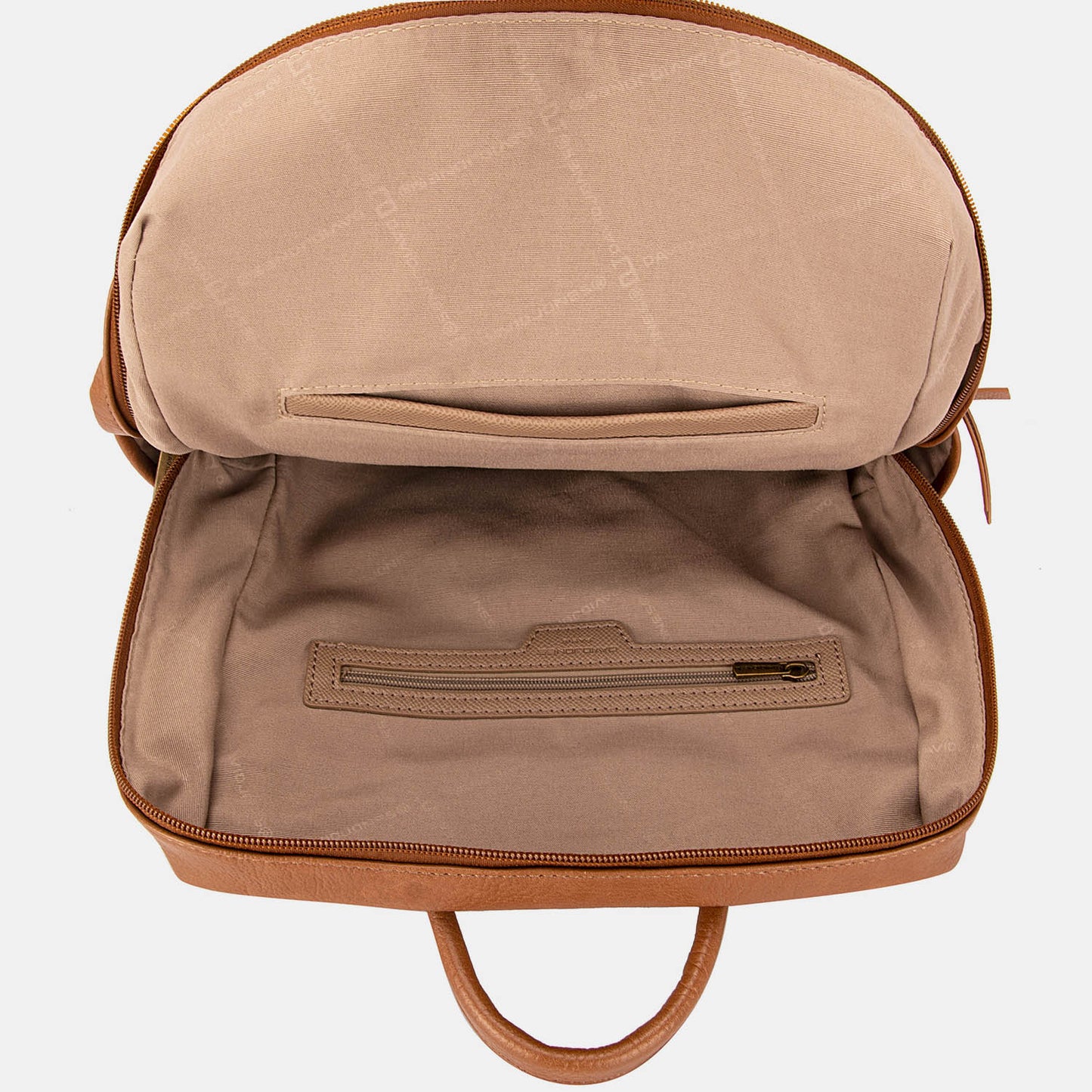 David Jones Faux Leather Backpack Bag