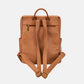 David Jones Faux Leather Backpack Bag