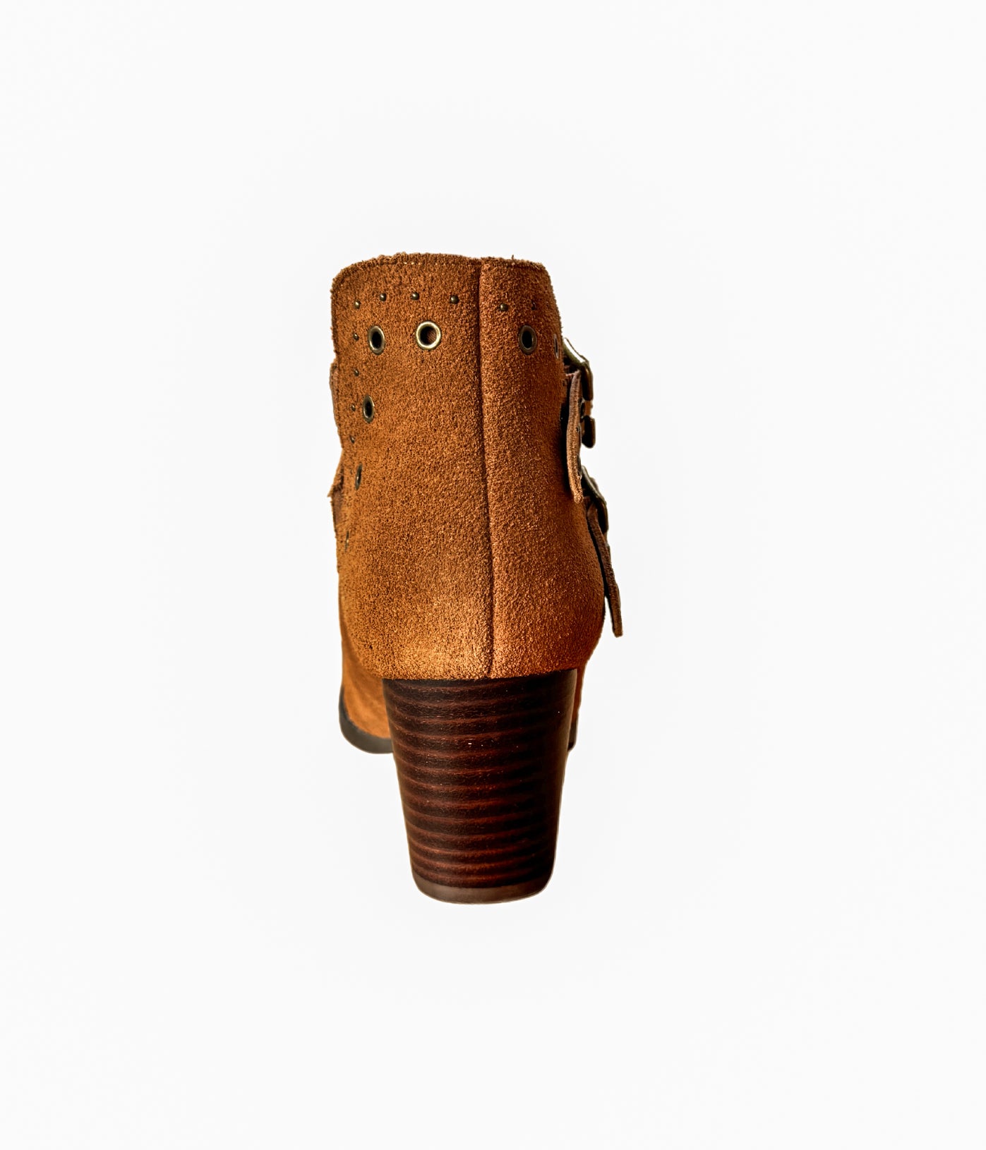 Sarah Leather Ankle Boot in Tan