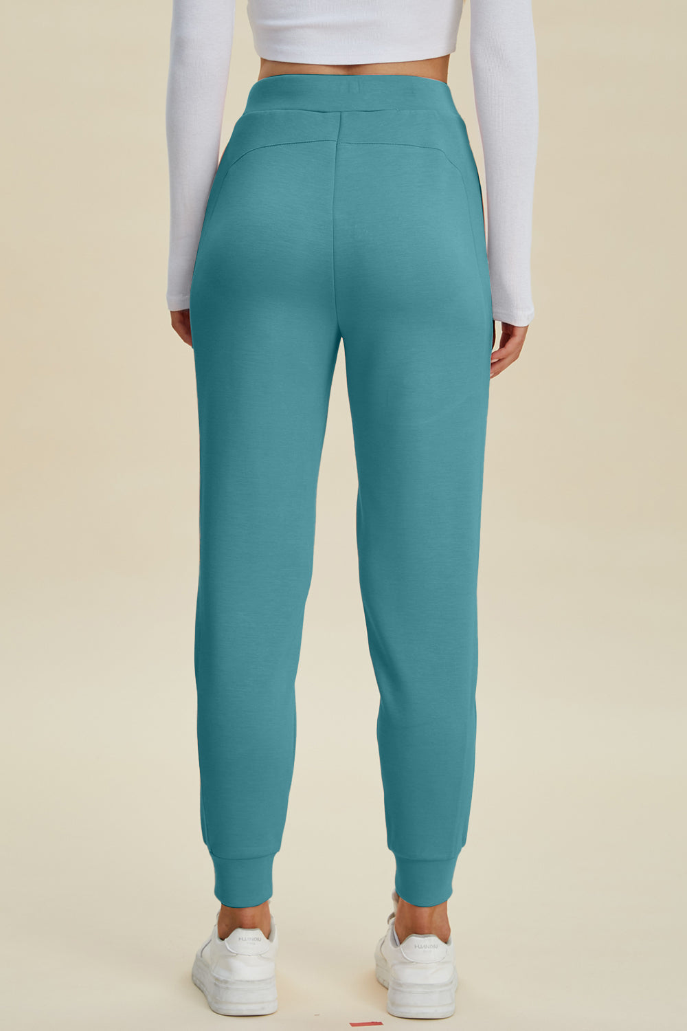 Basic Air Scuba Drawstring High Waist Joggers