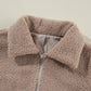 Zip Up Plush Jacket