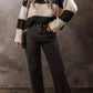Color Block Striped Sweater