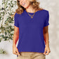 Basic Round Neck Short Sleeve T-Shirt