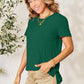 Basic Round Neck Short Sleeve T-Shirt