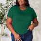 Basic Round Neck Short Sleeve T-Shirt