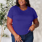 Basic Round Neck Short Sleeve T-Shirt