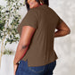 Basic Round Neck Short Sleeve T-Shirt