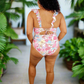 Naples Floral Ruched Swimsuit