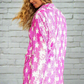 Star Pattern Sequin Blazer