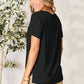 Basic Round Neck Short Sleeve T-Shirt