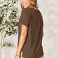 Basic Round Neck Short Sleeve T-Shirt