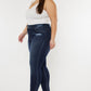 Kancan Cat's Whiskers Raw Hem High Waist Jeans