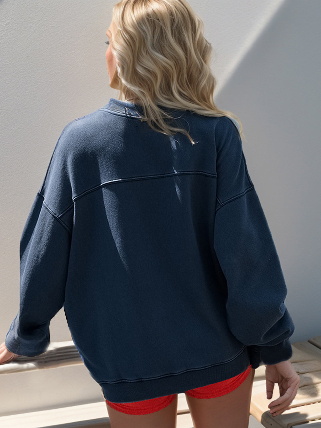Basic Crew Neck Sweatshirt