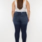 Kancan Cat's Whiskers Raw Hem High Waist Jeans