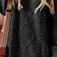 Cable-Knit Sweater Dress