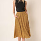 Mittoshop Mustard Midi Skirt