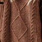 Cable-Knit Sweater Dress