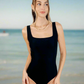 Barcelona Lace Up One Piece Swimsuit