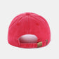 Washed Embroidered City Baseball Cap