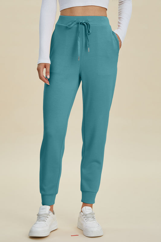 Basic Air Scuba Drawstring High Waist Joggers