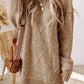 Cable-Knit Sweater Dress