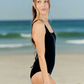 Barcelona Lace Up One Piece Swimsuit