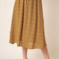 Mittoshop Mustard Midi Skirt