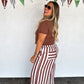 PREORDER: Tailgate Stripe Boxer Pants