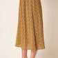 Mittoshop Mustard Midi Skirt