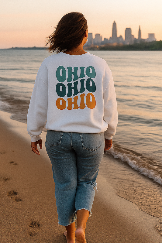 Groovy Ohio Crewneck Sweatshirt