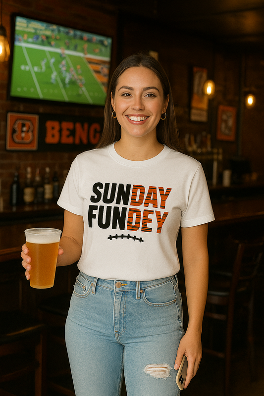 Cincinnati Sunday Fundey Graphic Tee