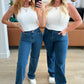 Mae High Rise Vintage Wide Leg Jeans