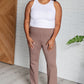 Magic Straight Pants in Dark Mocha