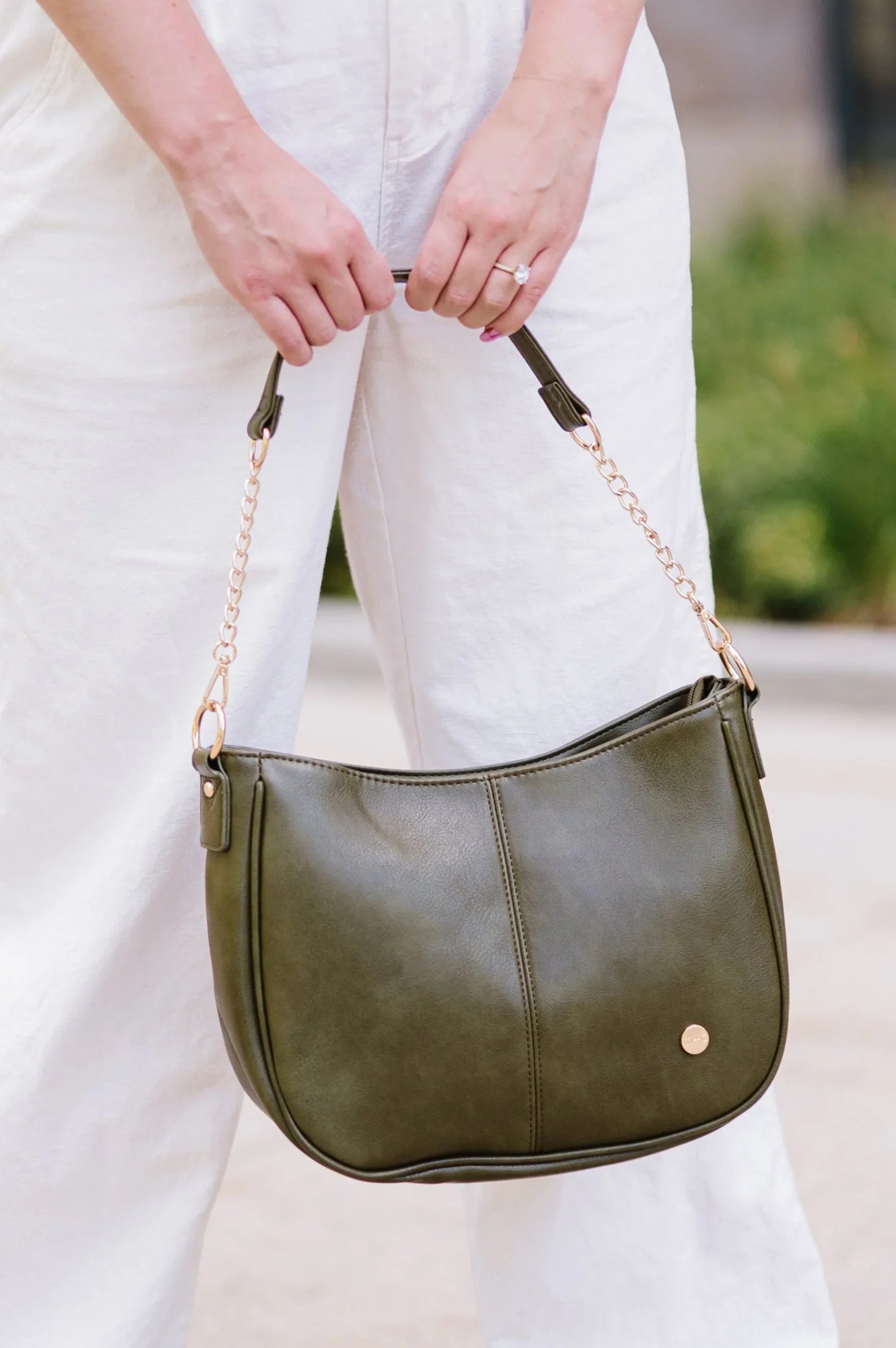 Saddle Crossbody Handbag