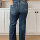 High Rise 90's Straight Jeans in Dark Wash by Judy Blue