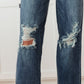 High Rise 90's Straight Jeans in Dark Wash by Judy Blue