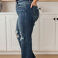 High Rise 90's Straight Jeans in Dark Wash by Judy Blue