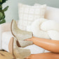 Fiera Booties in Gold
