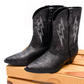Bowie Metallic Boot in Black