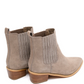 Leonor Suede Ankle Boot in Taupe
